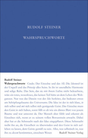 Wahrspruchworte	GA 040