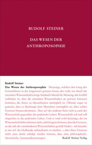 Das Wesen der Anthroposophie GA 080a