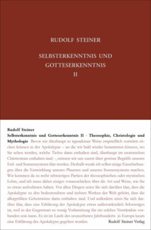 Selbsterkenntnis und Gotteserkenntnis II GA 090b