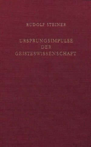 Ursprungsimpulse der Geisteswissenschaft	GA 096