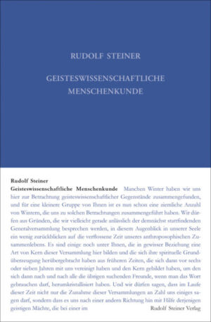 Geisteswissenschaftliche Menschenkunde	GA 107