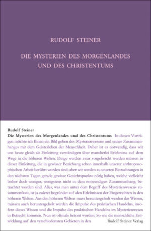 Die Mysterien des Morgenlandes und des Christentums	GA 144