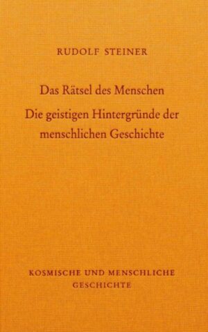Das Rätsel des Menschen GA 170