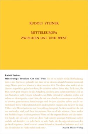 Mitteleuropa zwischen Ost und West GA 174a