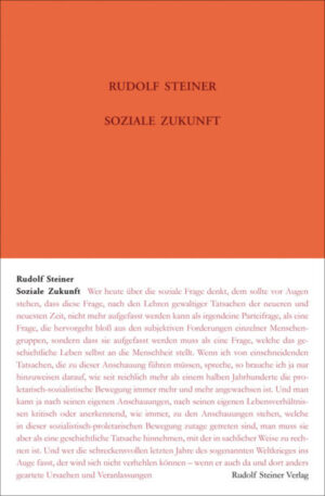 Soziale Zukunft GA 332a